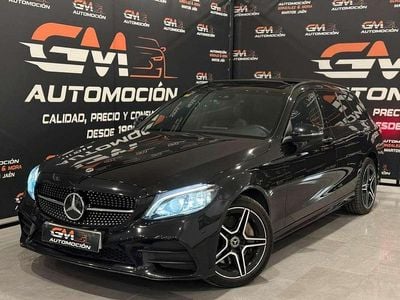 Negro Usado 2019 Mercedes C300e Familiar | 30.900 €