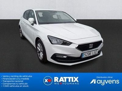 Usado Seat Leon Style 115 CV (84 kW) 2021 Blanco Berlina