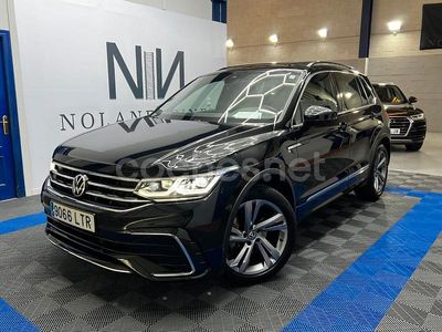 Usado VW Tiguan R-line 150 CV (110 kW) 2021 Negro SUV