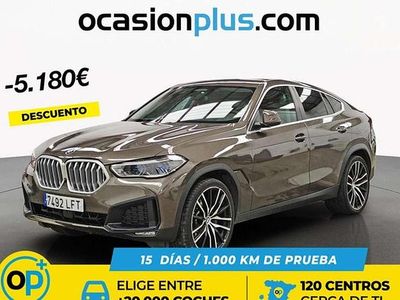 Usado BMW X6 265 CV (194 kW) 2020 Plateado SUV