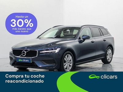 Azul Usado 2022 Volvo V60 Momentum Familiar | 28.990 € (Un poco caro)