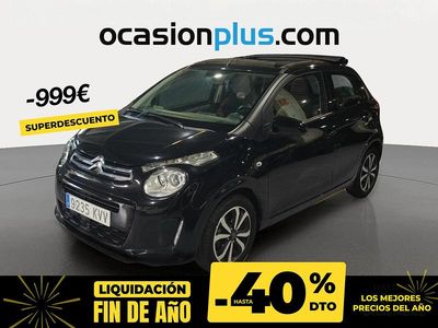 Negro Usado 2019 Citroën C1 Shine Utilitario | 10.990 € (Un poco caro)