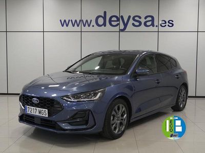 Azul Usado 2023 Ford Focus ST-Line Berlina | 18.490 € (Precio justo)