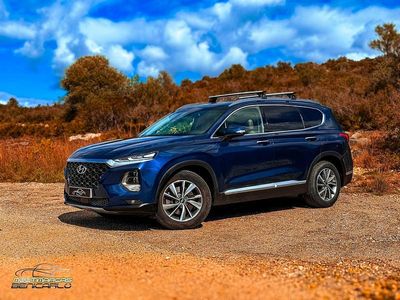Usado Hyundai Santa Fe 200 CV (147 kW) 2020 Azul SUV