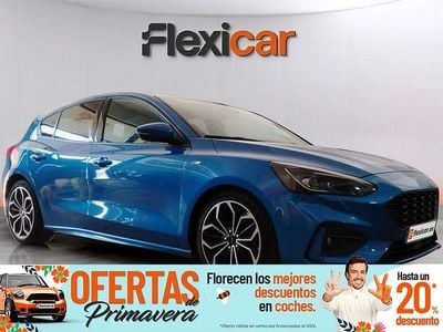 Usado Ford Focus ST-Line 120 CV (88 kW) 2019 Azul Berlina