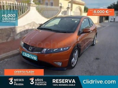 Usado Honda Civic Type S 140 CV (102 kW) 2008 Naranja Berlina