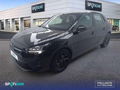 Usado Opel Corsa GS Line 101 CV (74 kW) 2022 Negro Utilitario