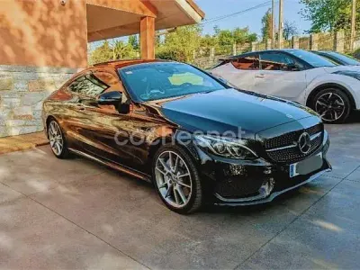 Usado Mercedes C43 AMG 367 CV (269 kW) 2018 Negro Coupe