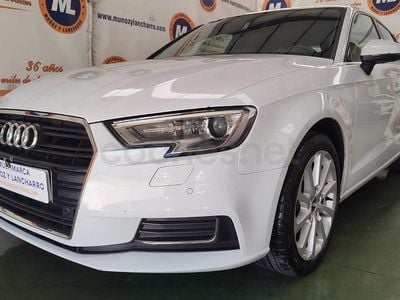 Usado Audi A3 116 CV (85 kW) 2017 Blanco Berlina