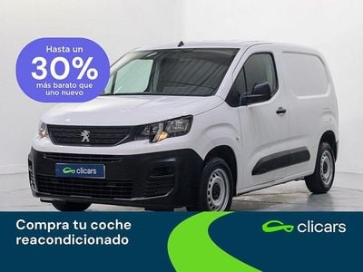 Usado Peugeot Partner S 100 CV (73 kW) 2022 Blanco Monovolumen