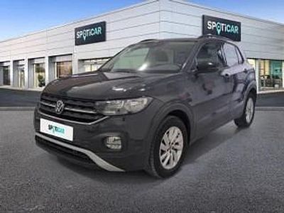 Usado VW T-Cross Advance 95 CV (69 kW) 2021 Gris SUV