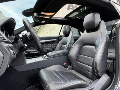 Usado Mercedes E200 184 CV (135 kW) 2014 Negro Coupe