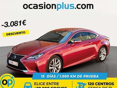 Usado Lexus RC300h Business Edition 223 CV (164 kW) 2019 Rojo Coupe