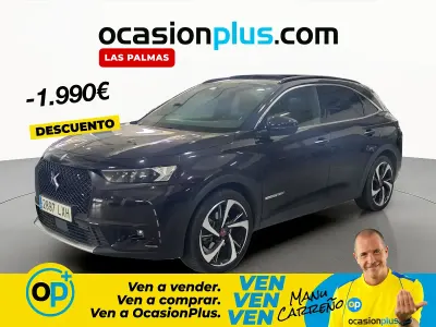 Usado DS Automobiles DS7 Crossback Performance Line Plus 300 CV (220 kW) 2022 Negro SUV