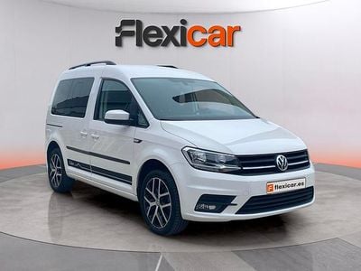Usado VW Caddy 102 CV (75 kW) 2019 Blanco Monovolumen