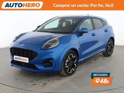 Käytetty Ford Puma ST-Line X 125 HP (91 kW) 2021 Sininen Katumaasturi