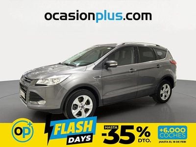 Usado Ford Kuga Trend 140 CV (102 kW) 2014 Gris SUV