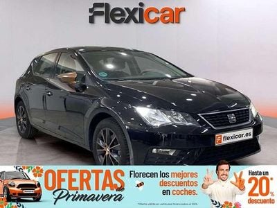Usado Seat Leon ST Reference 110 CV (80 kW) 2017 Negro Familiar