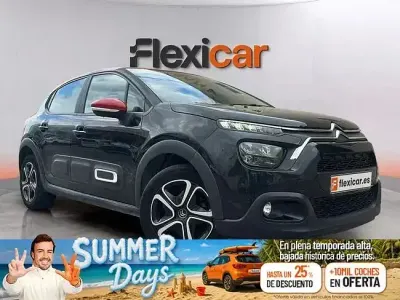 Usado Citroën C3 Feel 83 CV (61 kW) 2022 Negro Utilitario