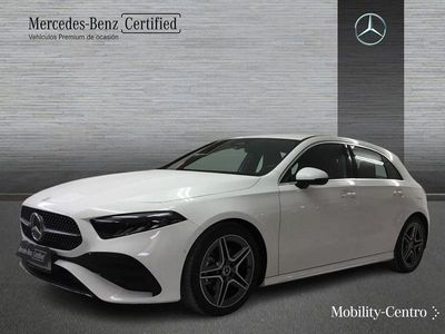 Usado Mercedes A180 AMG line 116 CV (85 kW) 2024 Blanco polar Utilitario