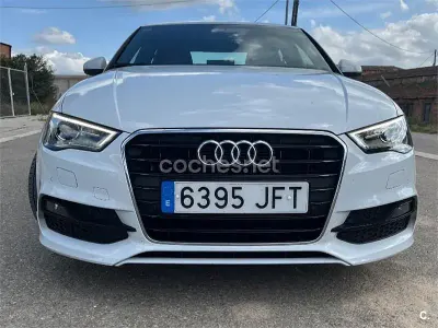 Usado Audi A3 Attraction 150 CV (110 kW) 2015 Blanco Berlina