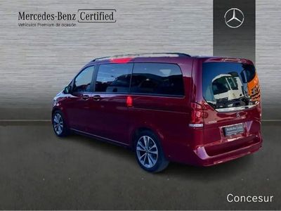 Usado Mercedes V250 Avantgarde 190 CV (139 kW) 2022 Rojo Monovolumen
