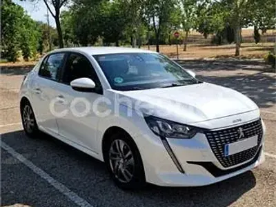Usado Peugeot 208 Style 100 CV (73 kW) 2021 Blanco Utilitario