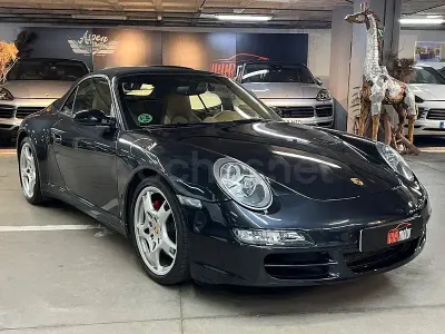 Usado Porsche 911 Carrera 4S Cabriolet 355 CV (261 kW) 2007 Gris / plata Descapotable