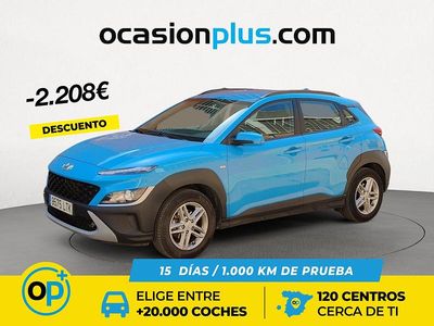 Usado Hyundai Kona 120 CV (88 kW) 2021 Azul SUV