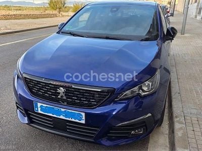 Azul Usado 2018 Peugeot 308 GT-line Berlina | 14.500 € (Un poco caro)
