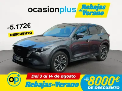 Usado Mazda CX-5 Exclusive-Line 165 CV (121 kW) 2024 Gris SUV