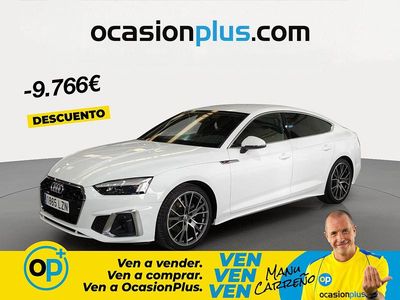 Usado Audi A5 S-Line 163 CV (119 kW) 2022 Blanco Coupe
