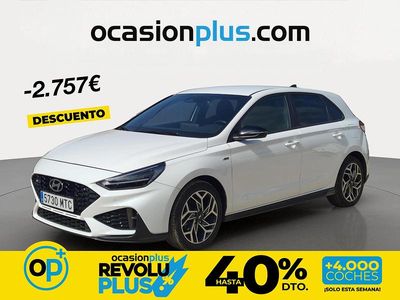 Usado Hyundai i30 N Line 100 CV (73 kW) 2024 Blanco