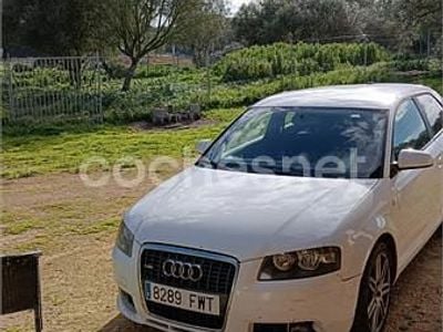 Usado Audi A3 140 CV (102 kW) 2007 Blanco Berlina