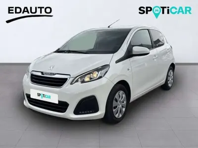 Usado Peugeot 108 Active 72 CV (52 kW) 2021 Blanco Utilitario