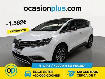 Begagnad Renault Espace Zen 130 HK (95 kW) 2018 Vit Minibuss