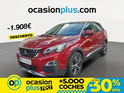 Usado Peugeot 3008 Allure 130 HP (95 kW) 2018 Vermelho Pickup