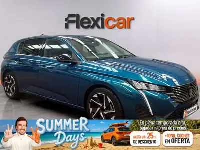 Usado Peugeot 308 Allure 131 CV (96 kW) 2024 Azul Utilitario