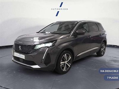 Usado Peugeot 5008 Allure 130 CV (95 kW) 2021 Gris SUV