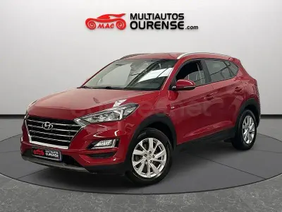 Usado Hyundai Tucson N Line 136 CV (100 kW) 2020 Granate SUV