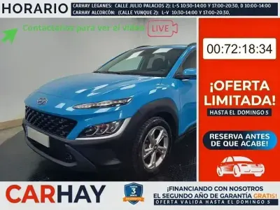Usado Hyundai Kona 121 CV (88 kW) 2022 Azul SUV