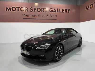 Usado BMW 640 Cabriolet Comfort Edition 313 CV (230 kW) 2015 Negro Descapotable