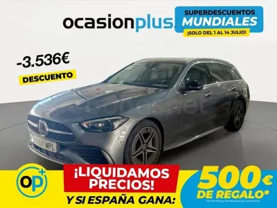 Usado Mercedes C200 163 CV (119 kW) 2024 Gris / plata Familiar