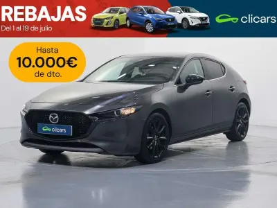 Usado Mazda 3 Homura-Line 122 CV (89 kW) 2022 Gris Utilitario