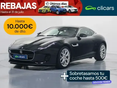 Usado Jaguar F-Type R-Dynamic 300 CV (220 kW) 2019 Negro Coupe
