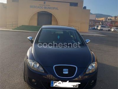 Usado Seat Leon Ecomotive 105 CV (77 kW) 2008 Azul Utilitario