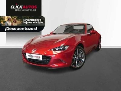 Usado Mazda MX5 Kizuna 184 CV (135 kW) 2021 Rojo Descapotable