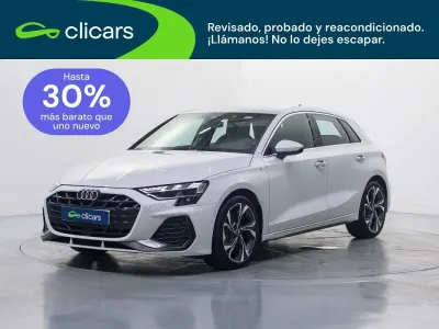 Usado Audi A3 Sportback e-tron S-Line 150 CV (110 kW) 2025 Blanco Utilitario