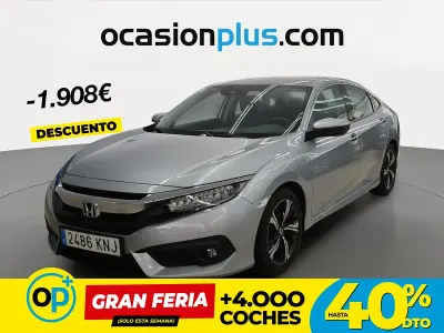 Usado Honda Civic Executive 182 CV (133 kW) 2018 Gris Berlina