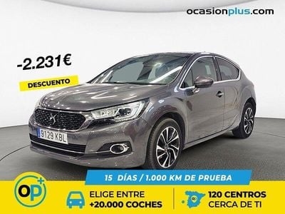 Usado DS Automobiles DS4 Style 120 CV (88 kW) 2017 Gris Utilitario